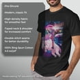 thumbnail image 6 of Men's Marvel Legendary Deadpool on Space Unicorn  Graphic Tee Black Small, 6 of 10