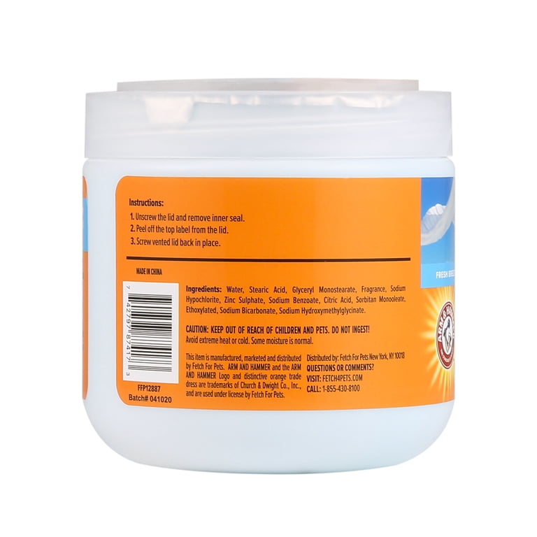ARM & HAMMER Pet Scents Solid Gel Deodorizer, Fresh Breeze photo 4