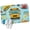 Blue, variant on Front Door Mat 15.7"x23.6", Orange Cartoon Truck Non Slip Backing & Low Profile Doormats, Absorbent Muddy Dirt Trapper Door Mats for Front Back Door Entryway All-Weather Cute Engineering Vehicle