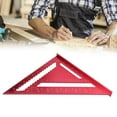 thumbnail image 4 of Triángulo Para Carpintería, Triángulo Ligero Escuadra De Carpintero Buena Oxidación Precisa Para Bricolaje Fyydes Triangle Carpenter Square, 4 of 8