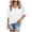 White, variant on idosla Oversized Cropped Tshirts for Women Short Half Sleeve V Neck Tops Summer Flowy Split Hem Basic Tee Shirts (Dark Green, XL)