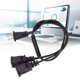 thumbnail image 4 of Extensión Del Cable De Alimentación Divisor En Y, Enchufe De EE. UU. 125 V 18 AWG Macho A Doble Hembra Divisor En Y Cable De Extensión De Alimentación Para Estación De Trabajo ANGGREK Como se muestra en la descripción, 4 of 8