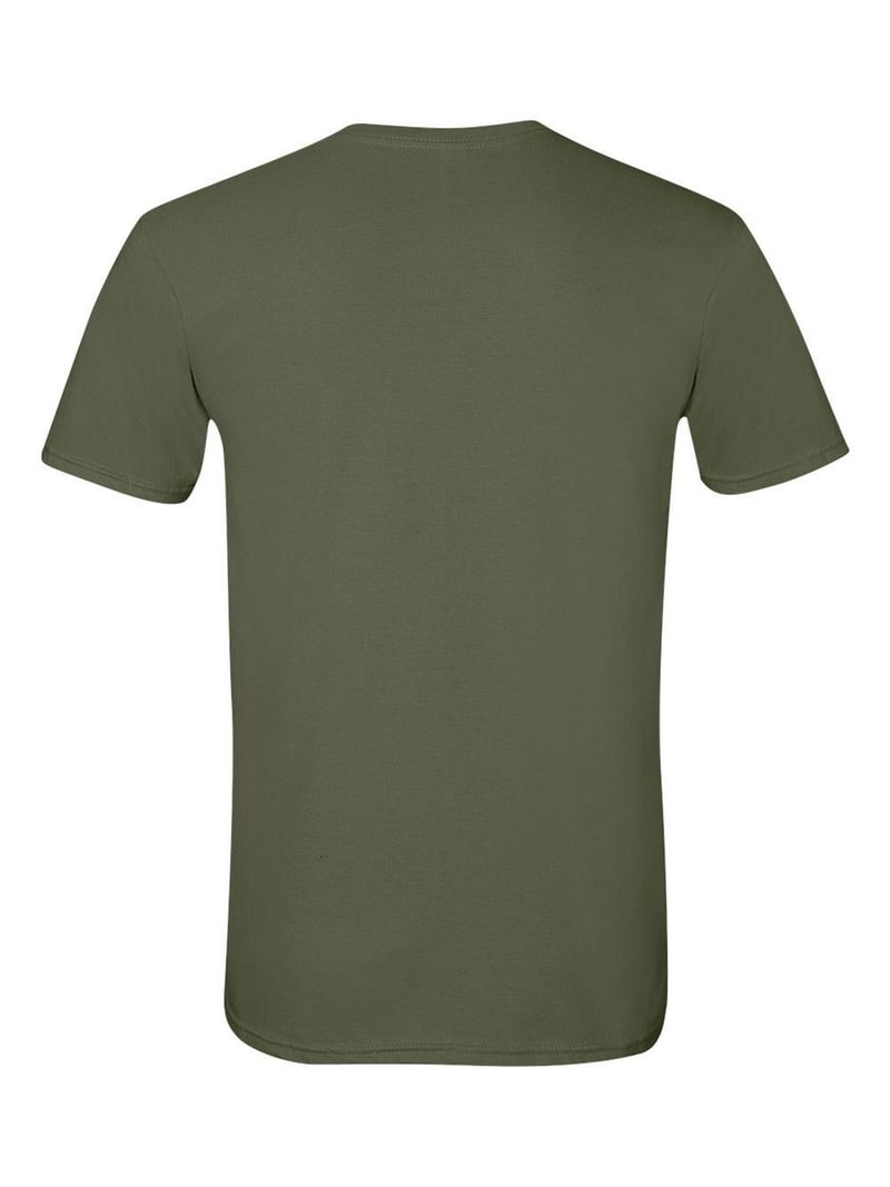 Gildan Softstyle T-Shirt, Military Green, XL, 100% Ring-Spun