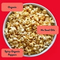 thumbnail image 3 of (Pack Of 12) Lesser Evil Popcorn Fiery Hot Organic 4.6 Oz, 3 of 5