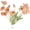 Coral Red, variant on Zukuco 6 Bundles Artificial Flowers 6 Stems Poppy Silk Bouquet for Wedding, Home, Party Decoration,Table Centerpiece Arrangement (White)