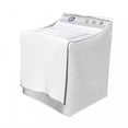 thumbnail image 3 of Grey and White Washer Cover, Futuristic Pattern with Small Grey Squares and Optical Effect, Suitable for Dryer and Washing Machine, 29" x 28" x 40", Grey Pale Grey and White, by Ambesonne, 3 of 3