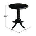 thumbnail image 4 of International Concepts Unfinished Square/Rectangular Bar Height Dining Table, 4 of 5