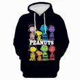 thumbnail image 3 of Sudadera con capucha Heartstopper Primavera/Otoño 2024 Ropa estética para mujer Sudadera con capucha gráfica de dibujos animados de Snoopy Sudadera Harajuku, 3 of 5