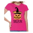 thumbnail image 1 of Awkward Styles Halloween T-Shirt Hamburger Shirts for Women, 1 of 4