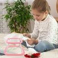thumbnail image 4 of YSNOOWE Hands-Free Quilting Embroidery Frame for Embroidery Projects Watermelon Red 1Pcs, 4 of 8