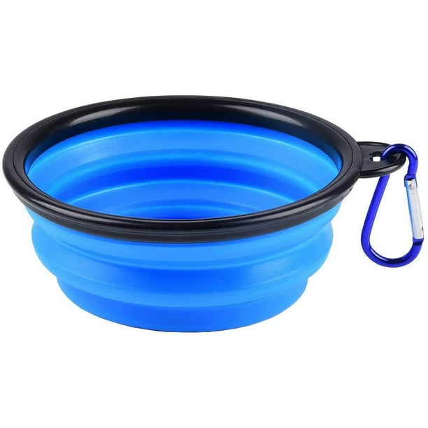 SHAR Travel Bowls for Dog and Cat, Collapsible Silicone, A Set of 1