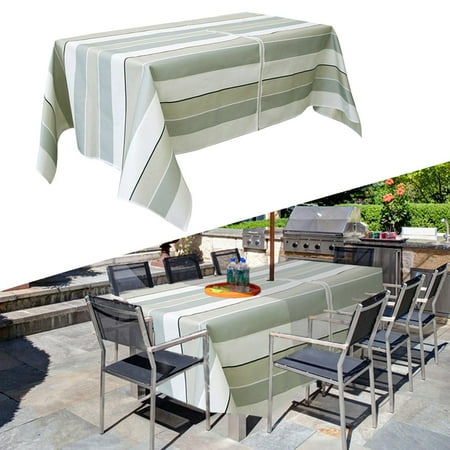 

Table Cover Outdoor Tablecloth Washable Waterproof Table Cloth With Zipper And