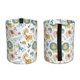 thumbnail image 2 of Naloa Scandinavian Africa Car Trash Can Garbage Car Accessories Trash Can Car Waste Bin for for Driver and Passenger Any Vehicle, 2 of 7