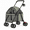 Green, variant on CLOUDREST PRO Pet Stroller for Small Dogs & Cats, Foldable Pet Stroller with Breathable Mesh, Swivel Wheels, Rear Brakes, 33 lbs Max Load, Olive Green
