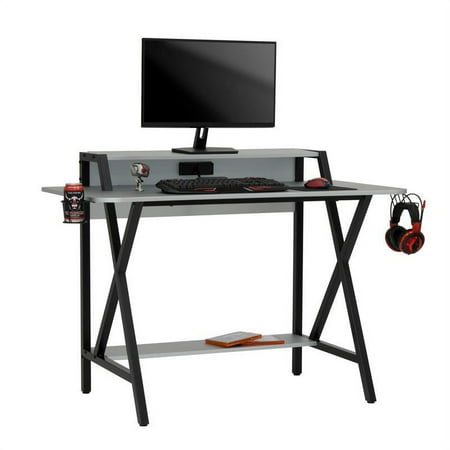 SD Gaming - Challenger Curved Table - Racing Silver