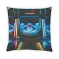 thumbnail image 2 of Ahgly Company Games Arcade Indoor Throw Pillow, 18 inch by 18 inch, 2 of 6