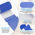 thumbnail image 3 of Uxcell 5.5yd x 4" Kinesiology Tape Adhesive Cotton Sport Muscle Tape Dark Blue, 3 of 7