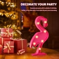 thumbnail image 5 of Décoration de Flamants Roses, Décorations de Fête de Flamants Roses, Veilleuse de Flamants Roses à Piles pour Enfants, Décoration de Chambre d'Enfant Tropicale, Décorations de Fête, 5 of 5