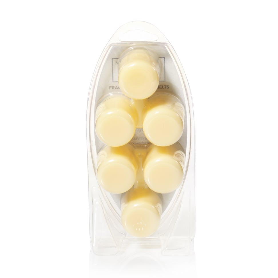 Yankee Candle Vanilla Cupcake Fragranced Wax Melts, 6 Wax Spheres per Package, Pack of 4 (24 Cubes Total)