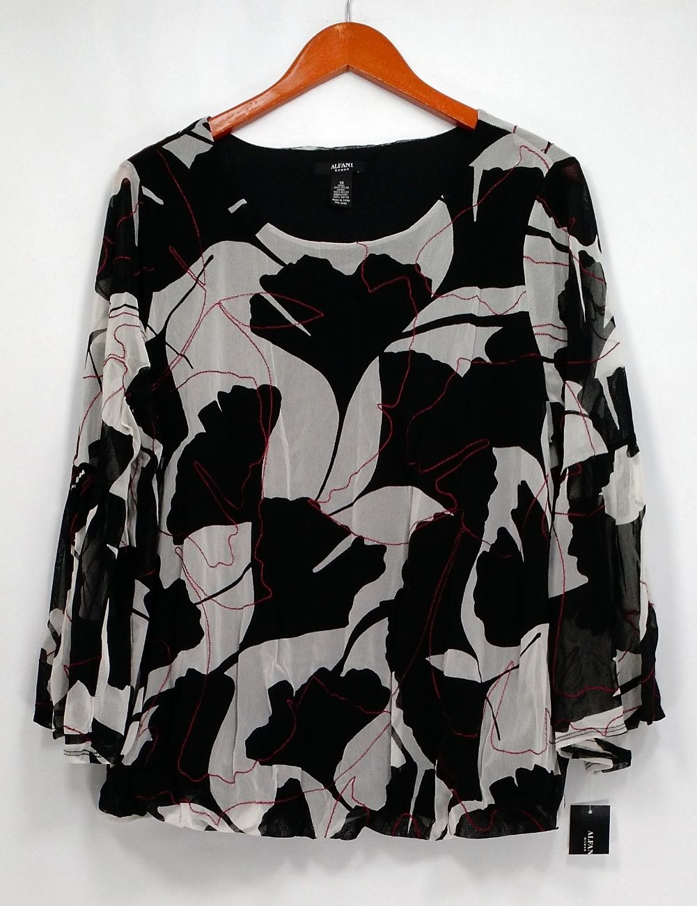 bubble hem tops size 24