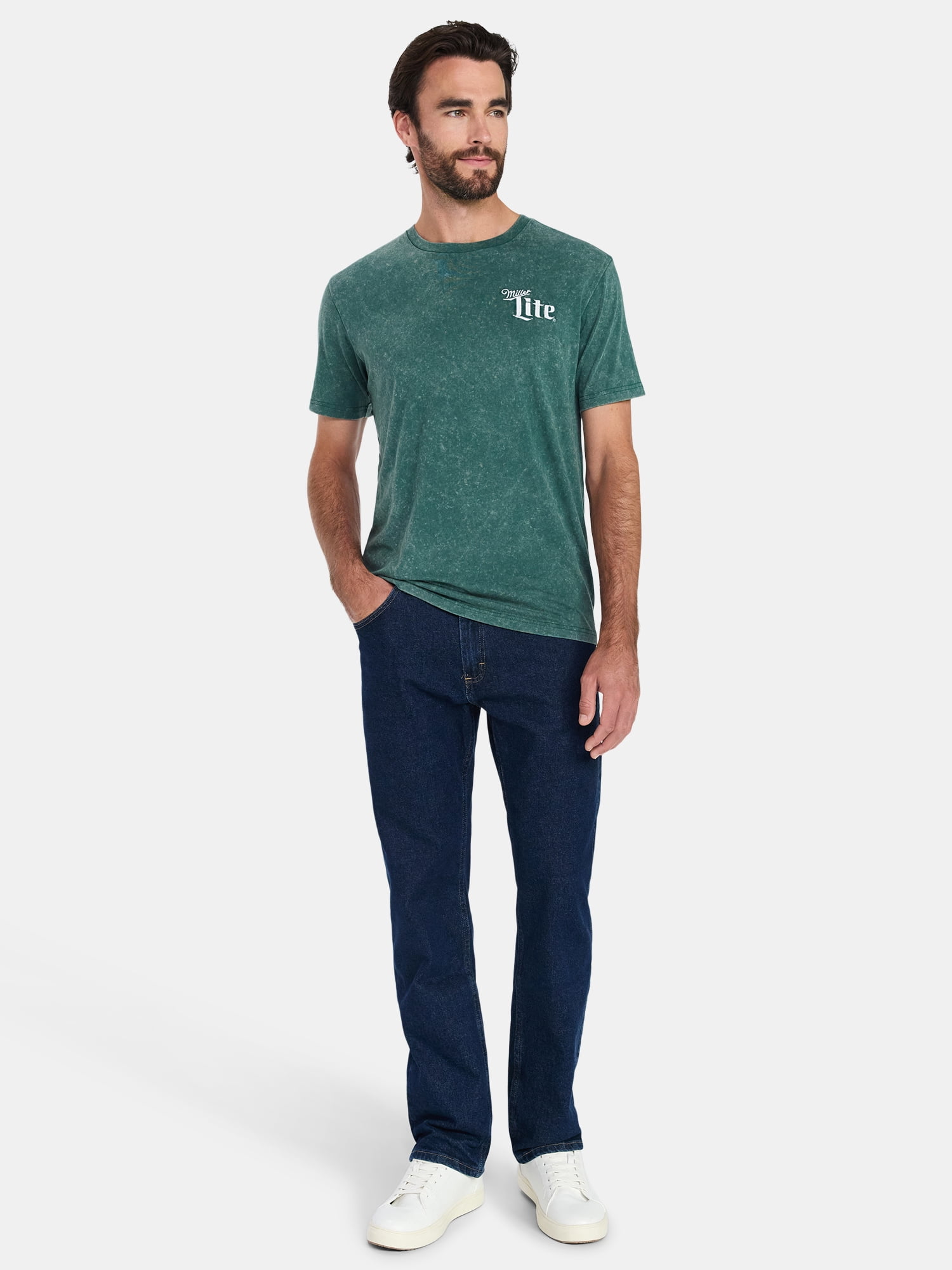 Miller Lite, Men's & Big Men's St. Patrick's Day Graphic Tee, Sizes XS-3XL