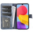 thumbnail image 2 of For Samsung Galaxy M13 4G Color Splicing Pu Leather Stand Case Folio Flip Phone Wallet Cover, 2 of 5