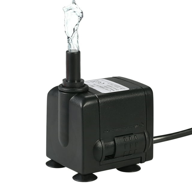 Bomba de agua sumergible JM 450L/H 6W para fuentes de mesa de acuario y sistemas hidropónicos AC220-240V