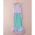 thumbnail image 3 of Fortune Robe Queue de Petite Fée pour Tout-Petit Fille Mermaid Fête Cosplay Costume, 3 of 8