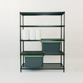 thumbnail image 6 of Design Ideas MeshWorks 5-Tier Metal Storage Shelving Unit Rack, Black, 6 of 7