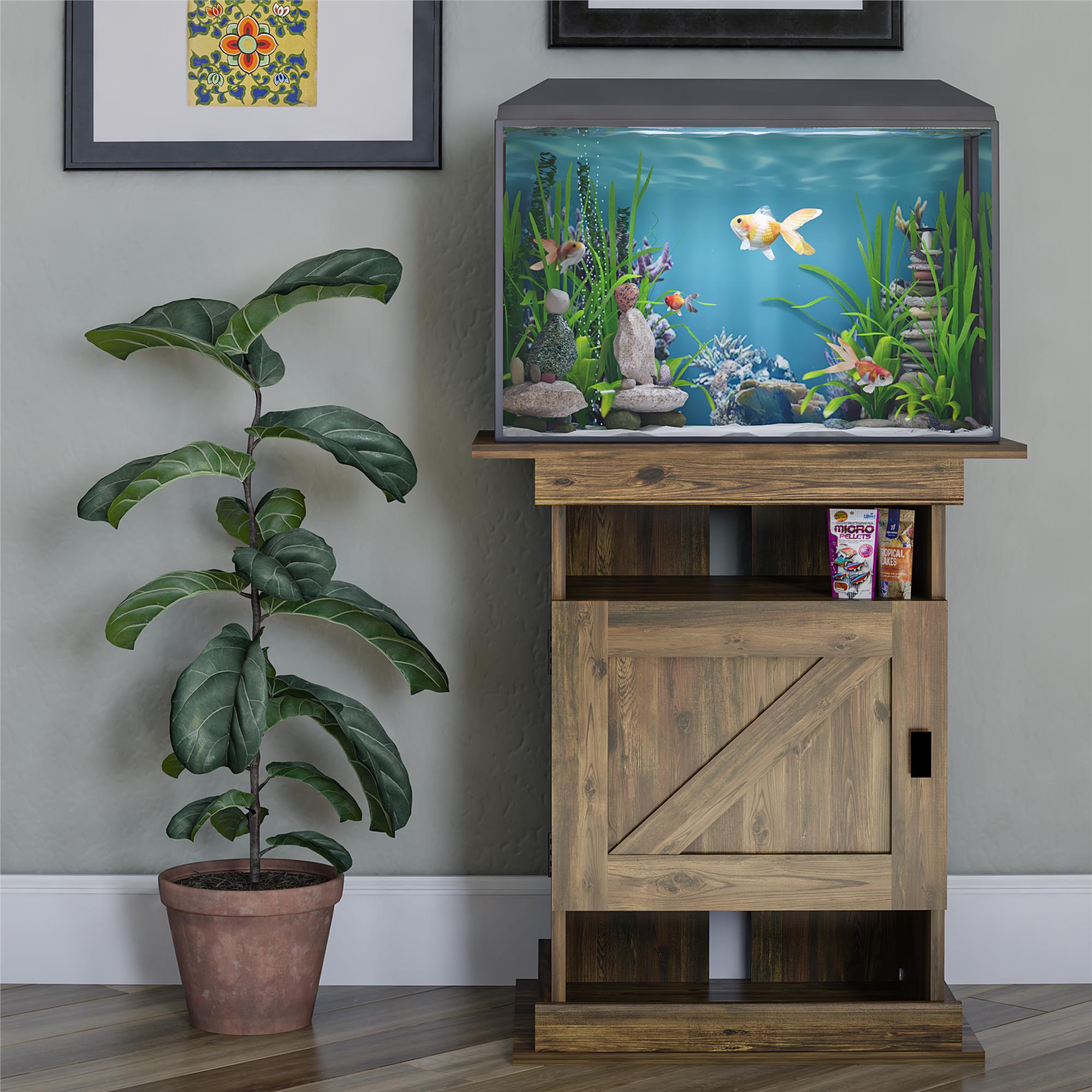 Ollie & Hutch Farmington Flipper Aquarium Stand, Multiple Colors