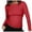 RD2, variant on UJNDER Women's Boat Neck Long Sleeve Shirts Casual Fitted Tee Shirts Solid Color for Fall Basic Wear RD1 Red