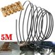 thumbnail image 2 of Kit de línea de freno de acero de 4,75 mm, longitud de 5 m con 6 conectores de tornillo y conexión de conector rápido, 2 of 5