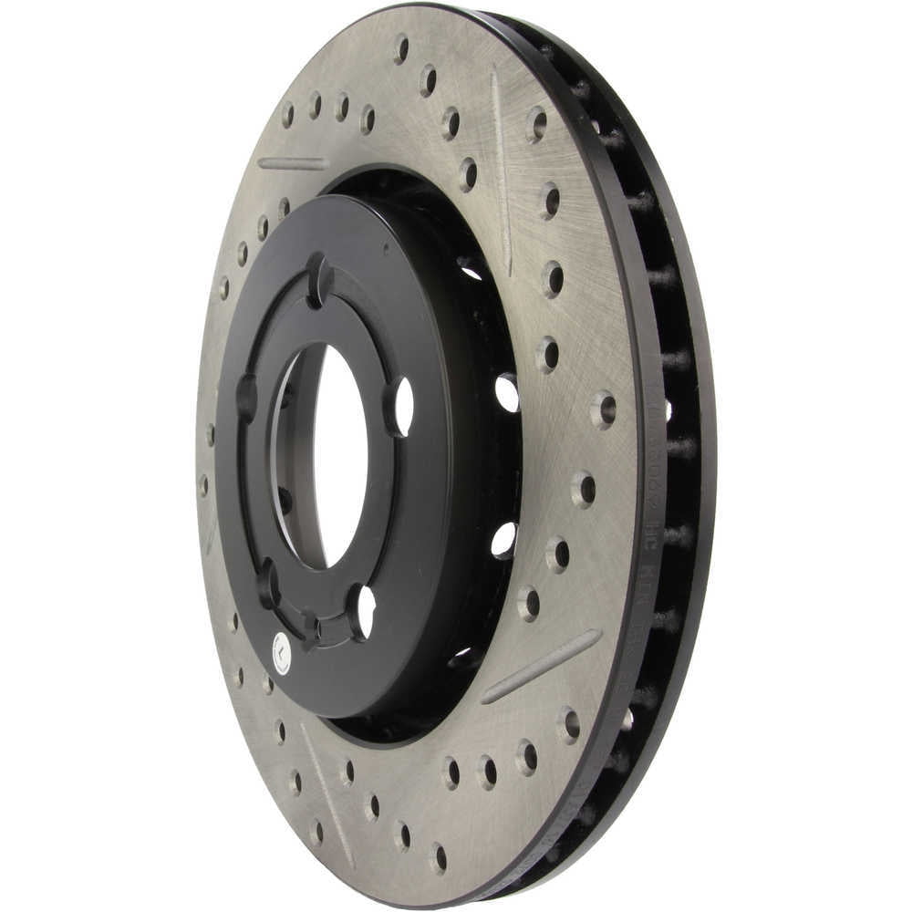 StopTech Slotted & Drilled Sport Brake Rotor Fits select: 2002-2006 VOLKSWAGEN GOLF, 2000-2006 AUDI TT