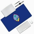 thumbnail image 2 of Large Mouse Pad, Guam Flag Non-Slip Waterproof Rubber Keyboard Office Desk Pads Mousepad, 29.5 x 15.8 inches 3mm Thick, 2 of 7