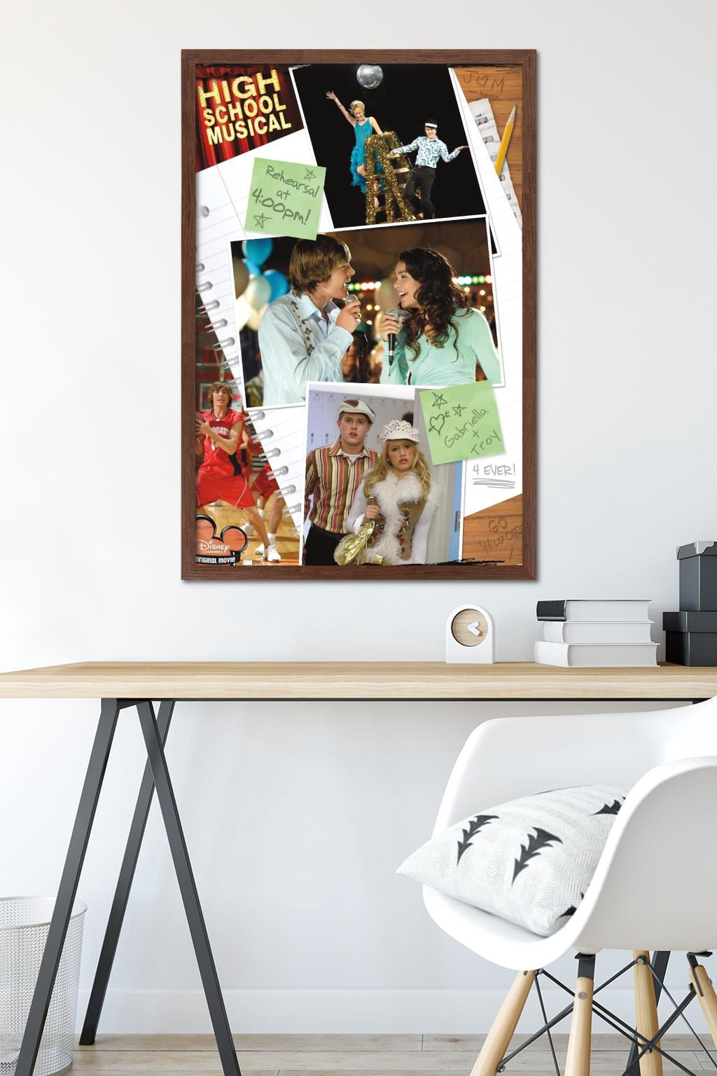 High School Musical - Group Wall Poster, 22.375" x 34" Framed