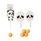 thumbnail image 3 of Juego De Mesa De Tenis Colgante Con Forma De Panda, Equipo Para Hacer Ejercicio, Actividades Deportivas, 5 Pelotas 5 bolas, 3 of 8