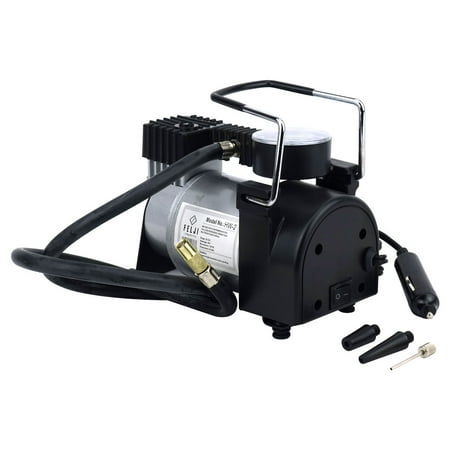 Tube Inflator - Felji 00073 70P Heavy Duty Portable Air Compressor Tire Inflator