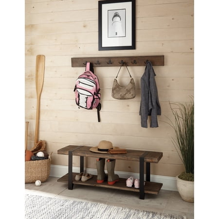 Alaterre 12 Hook Natural Coat Hook, 1 Count, 75 lb Limit