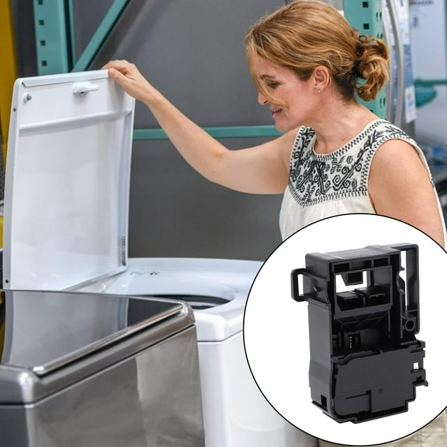 Interruptor de Bloqueo de la Tapa de la Lavadora, Ampliamente Compatible WH01X26114 TOPE DE CARGA DE CARGA TAPA DE CARGA RESTENTE A LA ABRASIÓN FÁCIL DE INSTALAR PARA