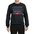 thumbnail image 2 of Wild Bobby Buffalo BUF Hometown City Football Fan Pride Sports Unisex Crewneck Sweatshirt, Black, XX-Large, 2 of 6