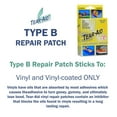 thumbnail image 3 of Kit de reparación inflable TEAR-AID tipo B, parche de vinilo transparente, 3 of 6