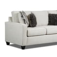 thumbnail image 3 of Oakleigh Linen Loveseat with Accent Pillows in Linen, 3 of 5
