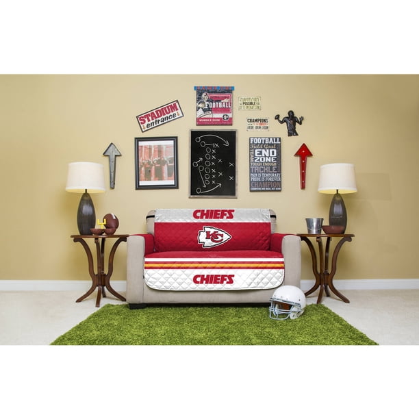 NFL Licensed Furniture Protector, Love Seat, Kansas City Chiefs