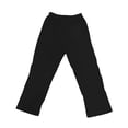 thumbnail image 7 of Cotton Linen Sweatpants for Men 2025 Solid Color Drawstring Elastic Waist Breathable Loose Casual Pants Trousers, 7 of 7