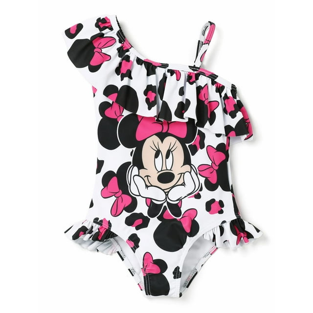 Traje de baño Disney Mickey y sus amigos Minnie Mouse para niña de 3 años