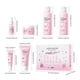 thumbnail image 2 of LAIKOU- Set de cuidado de la piel JAPAN SAKURA Sets de regalo de belleza para mujeres Kit de cuidado de la piel con limpiador, t&oacute;nico, loci&oacute;n, suero,, 2 of 8