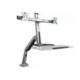 thumbnail image 2 of Manhattan 461443 Universal Sit/Stand Workstation Mount, 2 of 4