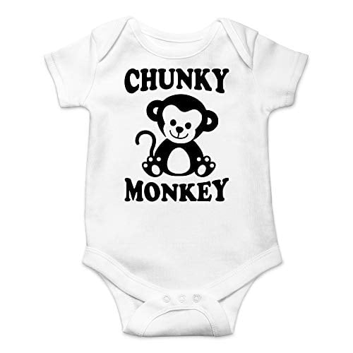 Chunky Monkey Funny Coming Home Outfit for Baby Girl or Boy Cute