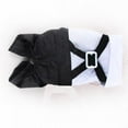 thumbnail image 5 of Pet Dog Formal Prince Tuxedo with Black Tie Suit Puppy Costume for Large Medium Small Dogs, 5 of 8