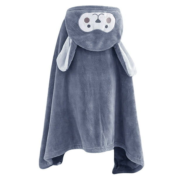Toalla de bebé con capucha ultra suave Toalla de baño para niños de dibujos animados con